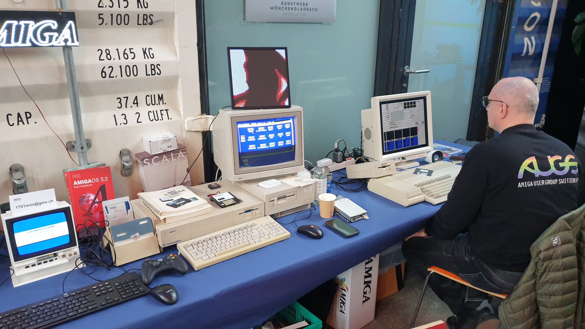 Impressionen vom AUGS Stand am VCF